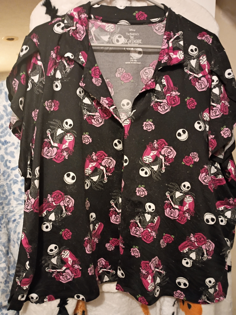 The Nightmare Before Christmas Sleep Shirt Size Xl
